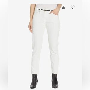 Like New- AG Jeans Ex Boyfriend Slim in 1 Year Tonal White- 29